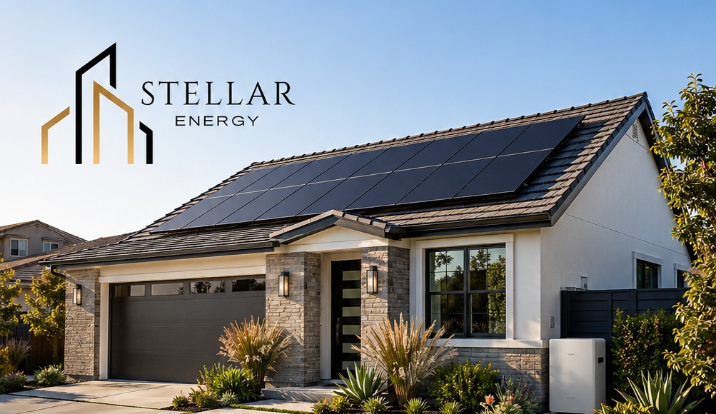 Stellar Energy solar home advertisement